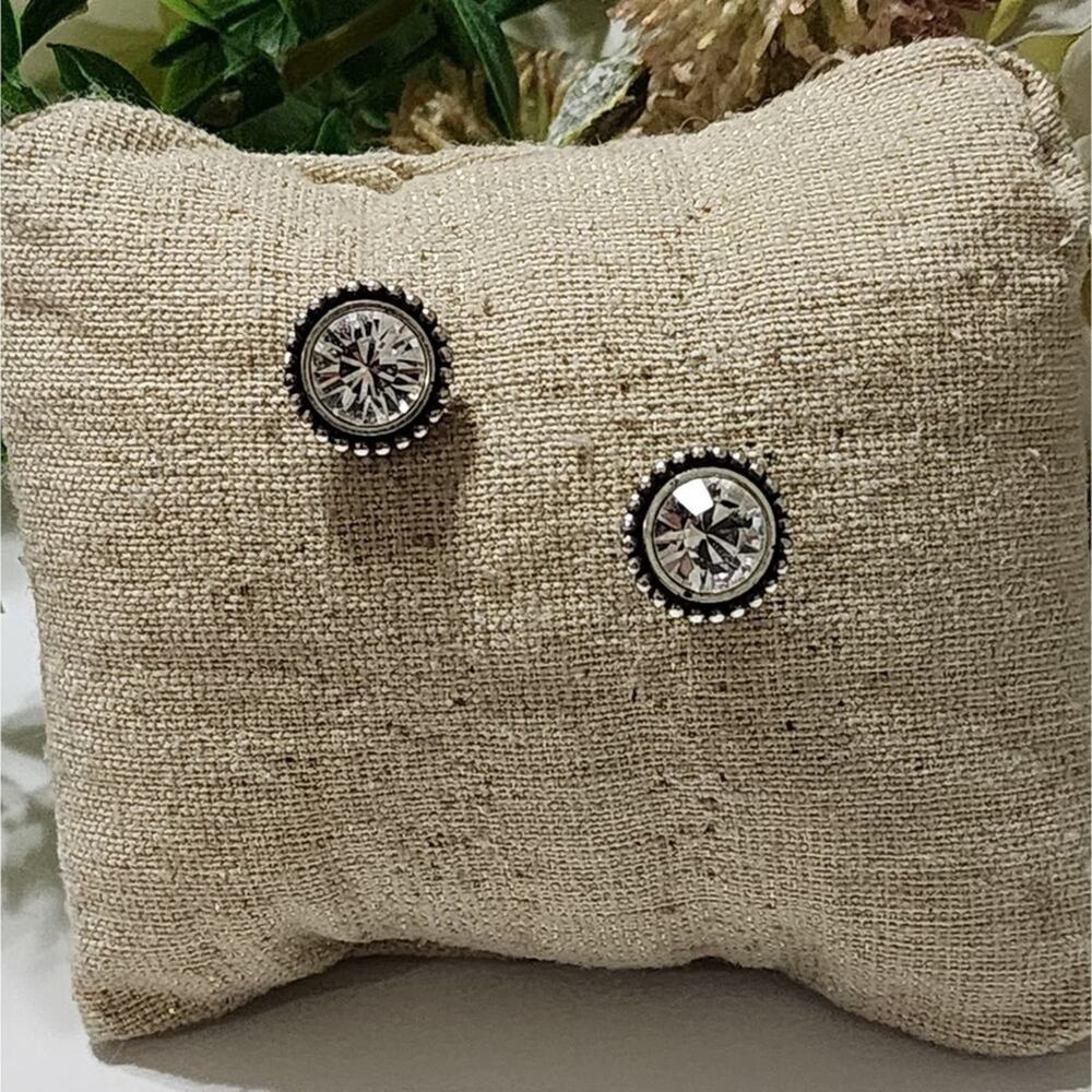 Brighton Grande Round twinkle circle‎ post earrings